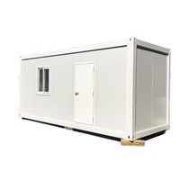 Conteneur pliable extensible, maison préfabriquée modulaire, cabine de stockage verrouillable pour le stockage de matériel et de produits de construction