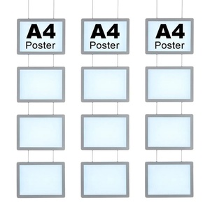 Real Estate Agents Hanging Acrylic <b>Led</b> Backlight Panel Illuminated <b>Signs</b> Ultra Slim High Brightness Eco-friendly Light Box - Product Image 6