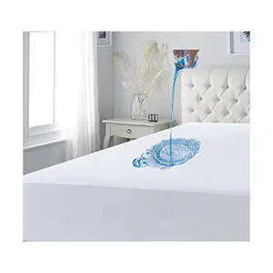 恒商OEM/ODM防臭虫无乙烯基防螨保护器超细纤维绗缝防水儿童床罩床垫