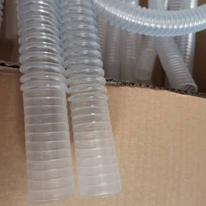 Низкая цена, диаметр 10 мм, диаметр 25 мм, прозрачный плоский соединитель, манжета, прозрачный спиральный шланг POE для воздушного оборудования - Product Image 1