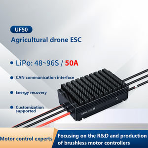 Controlador Electrónico de Velocidad (ESC) UF50 48-96S 50A 1050us-1940us con BEC, compatible con CAN IPX4 para Drones Agrícolas - Product Image 2