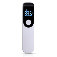 Spot Wholesale Non-contact Infrared Forehead Temperature Gun Termometer Elektronik LCD Genggam Pengukuran Cepat Suhu Tinggi