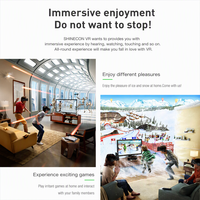 Le plus récent 360 °   Lunettes de réalité virtuelle pour une expérience immersive, avec contrôle du volume, boîte VR 3D, casque VR sans fil pour jeux et films