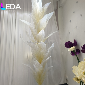 LEDA Hot Selling Wedding Stage <b>Backdrop</b> Decoration Giant Tall Flower Art Installation For Wedding <b>Party</b> Stage Decoration - Product Image 1