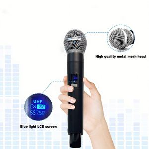 GAW-GLXD4 Handheld <strong>Dynamic</strong> Mic Vocal <strong>Wireless</strong> <strong>Microphone</strong> Professional <strong>Microphone</strong> <strong>Wireless</strong> - Product Image 4