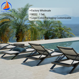 Chaise longue <span class=keywords><strong>de</strong></span> terrasse extérieure <span class=keywords><strong>de</strong></span> haute qualité imperméable soleil plage piscine chaises longues piscine piscine <span class=keywords><strong>salon</strong></span> <span class=keywords><strong>de</strong></span> soleil extérieur - Product Image 1