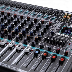 Console de mixage DJ TNH DK06 6 canaux <span class=keywords><strong>avec</strong></span> 99 effets DSP, <span class=keywords><strong>lecteur</strong></span> USB, alimentation fantôme 48V, <span class=keywords><strong>lecteur</strong></span> MP3, équipement sonore - Product Image 4