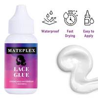 Nouvelle arrivée pour le modèle 8080 dentelle dissolvant de colle perruque Kit d'installation imperméable dentelle perruque adhésif forte tenue Gel dentelle couleur anneaux
