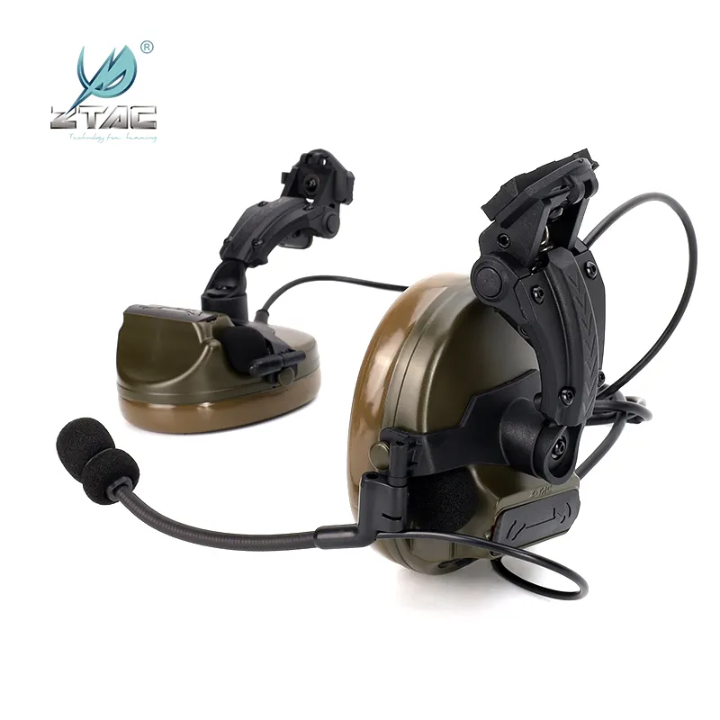 ZTAC new product tactical ARC helmet rail C3 pick up noise reduction bracket headphone amp style suspension 2022