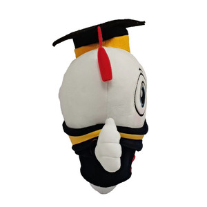 ตุ๊กตาผ้ากำมะหยี่รูปนักเรียนรับปริญญา ออกแบบเองได้ พร้อมหมวกและชุดครุย ตุ๊กตาผ้าเนื้อนุ่มสำหรับเป็นของขวัญหรือของแจก - Product Image 2