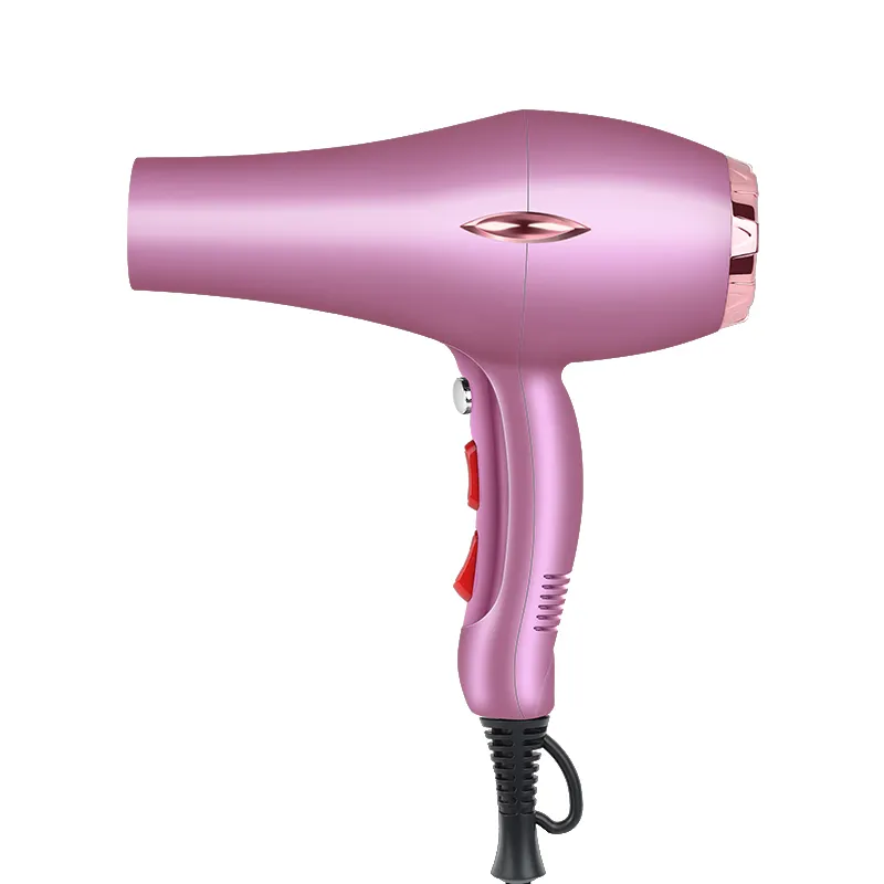 2024 Hot Selling Hot Wind 2000W Powerful Airflow Hair Dryer Professional Salon Hair Dryer Ionic technologic high speed Hairdryer
