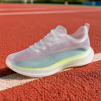 Semelles intérieures sport en mousse PU multicouche avec base ETPU Popcorn et revêtement en tissu imprimé respirant pour usage sportif