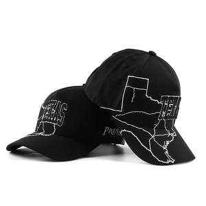 Nón kết nam 5 mảnh, vành cong, <span class=keywords><strong>logo</strong></span> thêu <span class=keywords><strong>3D</strong></span> tùy chỉnh, kiểu dáng A-frame, hai màu, khóa snapback - Product Image 3