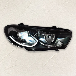 Cho Volkswagen Scirocco Đèn pha lắp ráp 09-14 sửa đổi ngày chạy ánh sáng lần lượt tín hiệu LED Đèn Pha Phụ Kiện Xe Hơi - Product Image 3