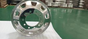 Новые кованые диски из алюминиевого сплава для грузовиков, 24.5x8.25 дюйма, хромированные, Zhengde ZD1150, для шин 11R24.5 - Product Image 3