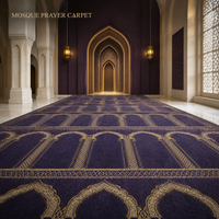 Tapis de prière en mousse pour mosquée, 15 mm, pour projet de coussin de salle de prière musulmane