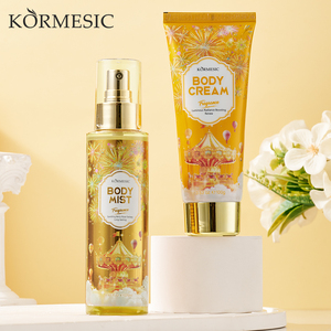KORMESIC <span class=keywords><strong>Set</strong></span> <span class=keywords><strong>per</strong></span> la Cura del Corpo Certificato Bpom, 125ml+100g, <span class=keywords><strong>per</strong></span> una Pelle Luminosa e Rassodata, Fragranza Carnevale dei Sogni - Product Image 6