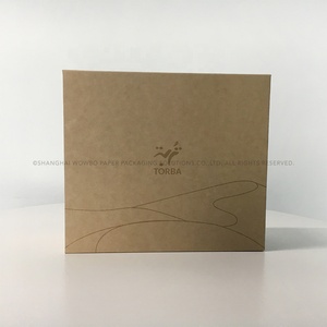 Boîte cadeau en carton kraft personnalisée pour <span class=keywords><strong>champagne</strong></span> avec ruban en soie et logo en relief, convient aux bouteilles standard ou <span class=keywords><strong>magnum</strong></span> pour les célébrations - Product Image 5