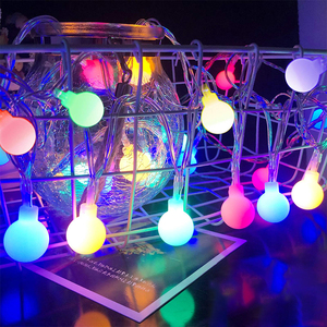 Solar Indoor Outdoor IP65 Waterproof APP Control Fairy Garland <strong>Light</strong> <strong>Color</strong> <strong>Changing</strong> <strong>Globe</strong> Music Smart <strong>LED</strong> <strong>String</strong> <strong>Lights</strong> - Product Image 2
