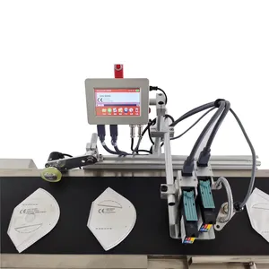 Los datos variables de la máquina de impresión en línea TIJ impresora de inyección de tinta máquina de codificación para el número de lote Bar/código QR