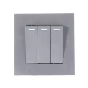 Professional manufacture of low price wall light switch for electrical installation wall switch case