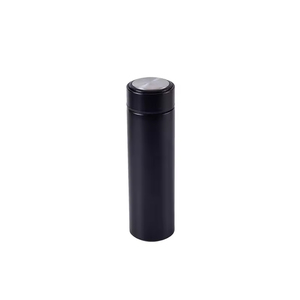 500ml Blue Matte Rubber Paint Stainless Steel Vacuum <b>Flask</b> Double Wall Insulated Water <b>Bottle</b> for Business Travel - Product Image 3