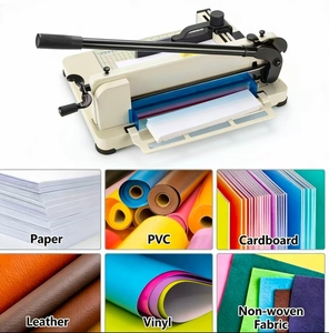 Taglierina Manuale per Carta <span class=keywords><strong>A4</strong></span> 858 con Copertura di Sicurezza e Calibro Posteriore Regolabile per Ufficio, Direttamente dalla Fabbrica - Product Image 3