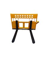 Mini Compacteur de Sol Rouleau Vibratoire Attache pour Chargeur Compact 36'' Rouleau Vibratoire Compacteur