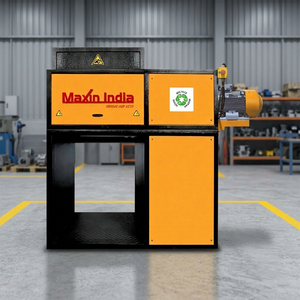 Featured Plastic Shredding Machine Double Shaft Semi Automatic 200 Kg/Hr <b>Electric</b> Plastic Crushing Machine for Waste Recycling - Product Image 1