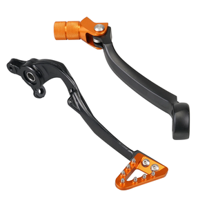 NICECNC Offroad - Levier de frein forgé - Levier de changement de vitesse - Remplacement pour <span class=keywords><strong>KTM</strong></span> 250 <span class=keywords><strong>350</strong></span> 450 XC <span class=keywords><strong>SX</strong></span> <span class=keywords><strong>F</strong></span> 2016-2023 - Product Image 1