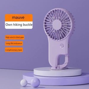 USB Charging, 3 Speed Adjustable, Can Be Held, Comes With <b>Hook</b>, Portable Mini Fan - Product Image 3