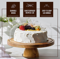 Plateau de service en bois d'acacia écologique pour la décoration de la maison, plateau à légumes, bol à fruits, support à beignets, assiette à nachos, présentoir de table, support à gâteau