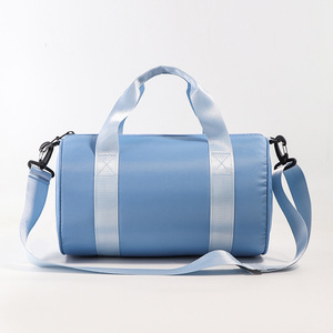 Casual Sports Diagonal Cross Round <strong>Bucket</strong> Gym <strong>Bag</strong> with Silk Screen Company Logo Sports and Souvenir Gift <strong>Bag</strong> - Product Image 4