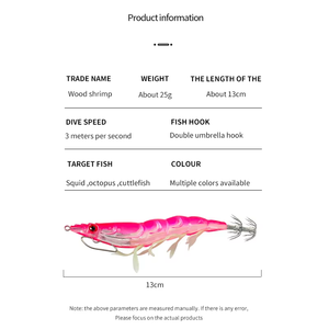 Esca Artificiale per <span class=keywords><strong>Calamari</strong></span> con Occhi 3D Realistici, Multicolore Luminosa, per Pesca in Acqua Salata, Fornitura di Fabbrica - Product Image 6