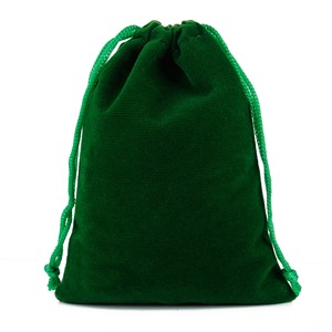 10X20cm 큰 긴 <span class=keywords><strong>Drawstring</strong></span> 벨벳 화장품 가방 메이크업 브러쉬 파우치 - Product Image 5