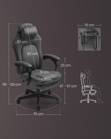 Chaises de bureau confortables à bas prix en provenance de Chine, en tissu gris, ergonomiques, petites, pour le personnel, le travail, les tâches informatiques
