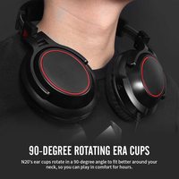 Casque Gamer Stéréo NUBWO N20 Bass Surround avec Oreillettes en Mousse à Mémoire de Forme et Réduction de Bruit pour PC