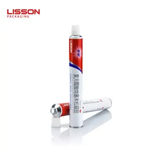 Tubo de aluminio de crema de ungüento plegable para apretar cosméticos, 30ml, tubo de ungüento de medicina farmacéutica, embalaje con 5 capas Evoh