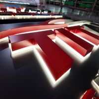Enseigne publicitaire lumineuse LED personnalisée, logo lumineux pour magasin, enseigne extérieure en lettres canal, signalétique 3D Letrero Luminoso pour bâtiment