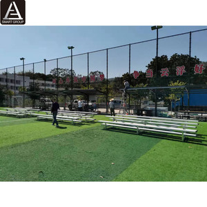 2 Row Bleachers Aluminum Bleachers Tip and <strong>Roll</strong> Aluminum Bleacher Seat Aluminum Bleacher Plank for Football Stadium - Product Image 4