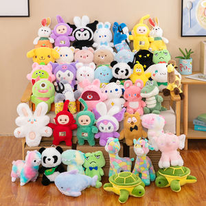 آلة ألعاب محشوة صغيرة بمقاسات 7 و10 و15 و20 و30 سم من المصنع، آلة بيع الدمى المحشوة مع سلاسل مفاتيح - Product Image 3