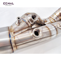 Ecnal pour Lamborghini Aventador LP700-4, tuyau droit en titane à longueur égale, compatible avec Aventador S/ Aventador SV