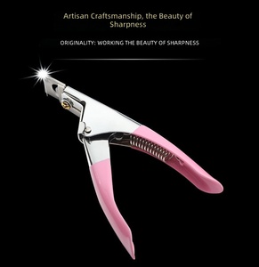 Coupe-ongles professionnel en acier inoxydable pour manucure, coupe-cuticules à ressort pour faux ongles - Product Image 6