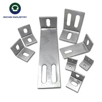 Support Long fendu en acier inoxydable, pour montage, à Angle réglable, robuste, en forme de L / U