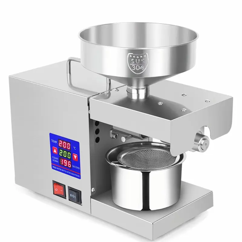Commercial cold press oil expeller olive oil press machine for sale
