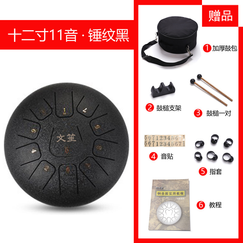 Hammer pattern black