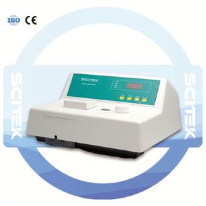 Espectrofotómetro SCITEK VIS Laboratorio de espectrofotómetro LED de 4 dígitos - Product Image 2