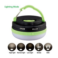 Éclairage extérieur LED à luminosité multiple, lampe portable robuste et étanche pour l'escalade en montagne et l'exploration en plein air