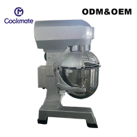 Mélangeur vertical pour aliments Cookmate BM10, nouveau design, équipement de cuisine avec acier inoxydable 304/316, capacité de 10 L, 220 V, garantie de 6 mois