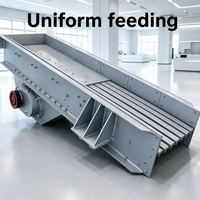 Alimentateur vibrant à débit uniforme pour les systèmes de concassage, de criblage et de traitement des agrégats